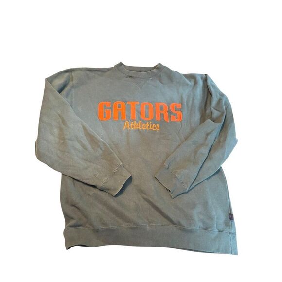 Holloway Gators Athletics Sweatshirt S Cotton/Polyester Green & Orange - Picture 1 of 8